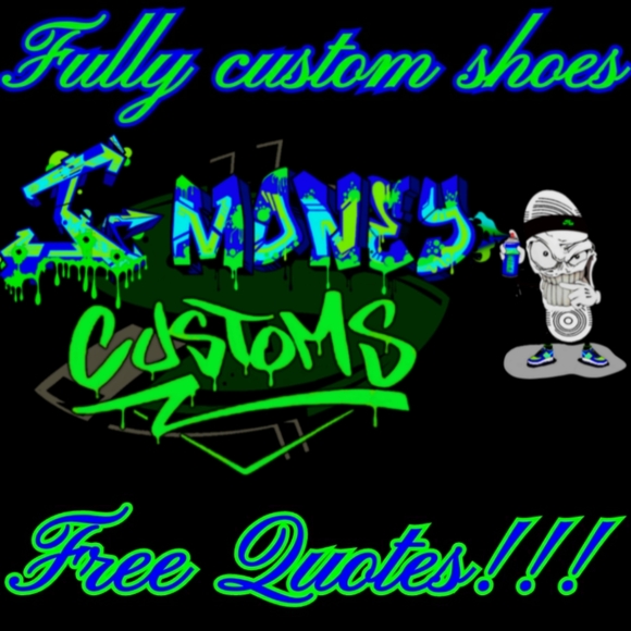 FULLY CUSTOMIZED SHOES - Picture 1 of 1